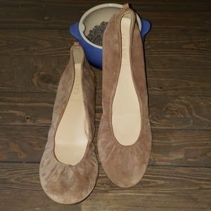 Suede ballet flats J. CREW
